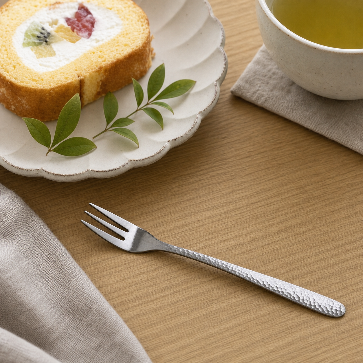Nagomi Hammered Dessert Fork