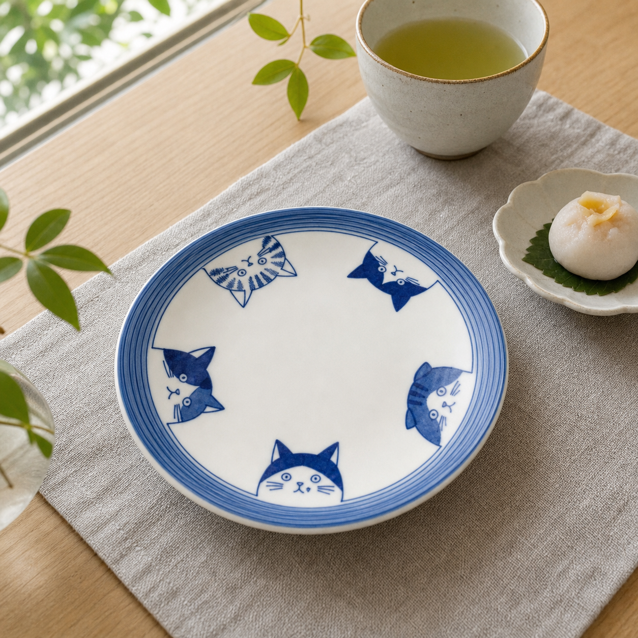 SHICHITA Cat Small Plate