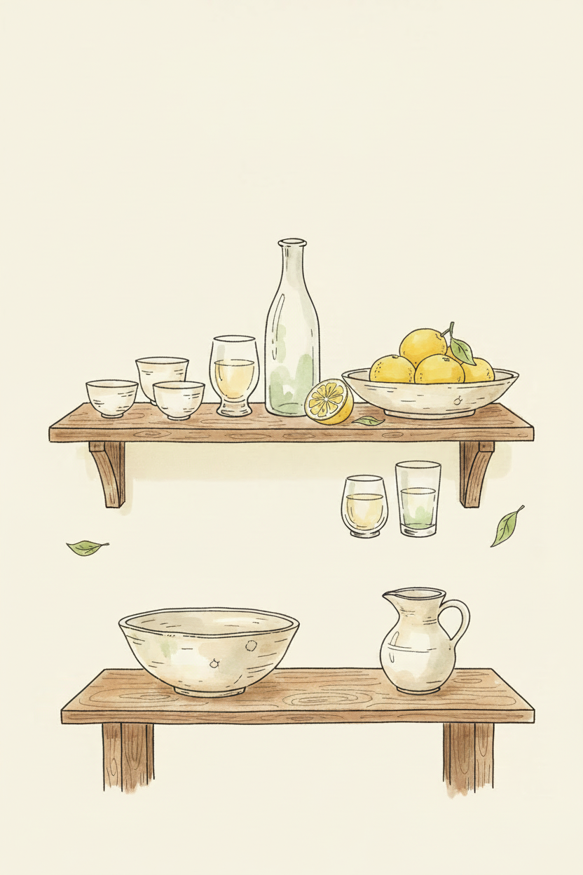 YuzuBar Hand-drawn Illustration